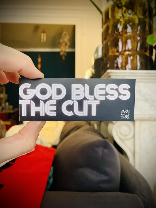 EMA XP - STICKER GOD BLESS THE CLIT