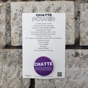 EMA XP - CARTEL BADGE - CHATTE POWER