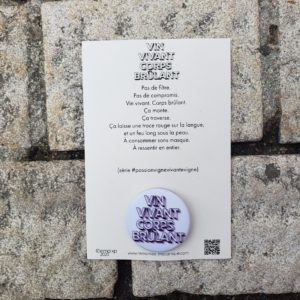 EMA XP - CARTEL BADGE - VIN VIVANT CORPS BRULANT
