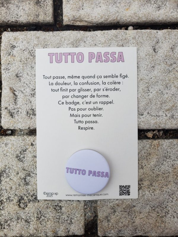 EMA XP - CARTEL BADGE - TUTTO PASSA