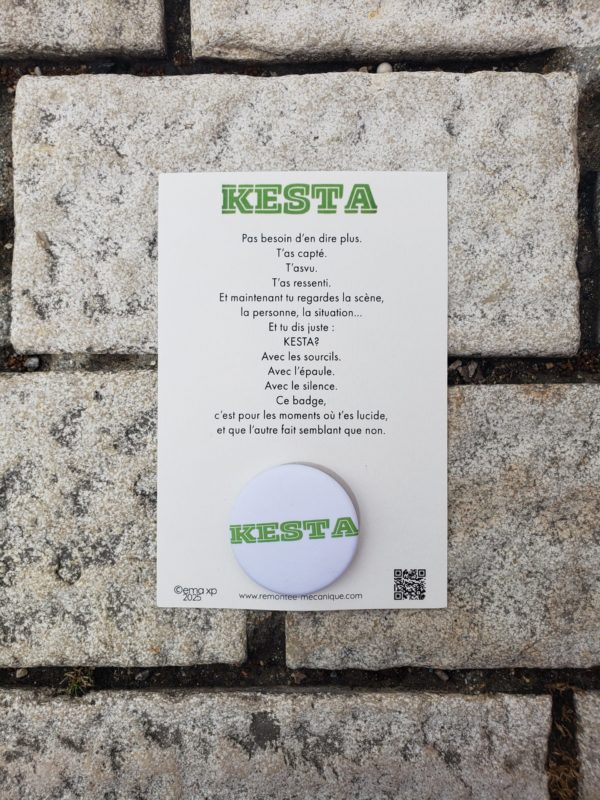EMA XP - CARTEL BADGE -  KESTA