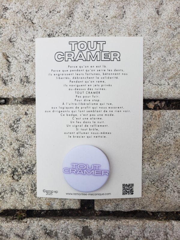 EMA XP - CARTEL BADGE -  TOUT CRAMER