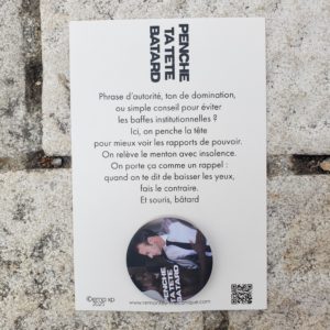 EMA XP - CARTEL BADGE -  PENCHE TA TETE BATARD